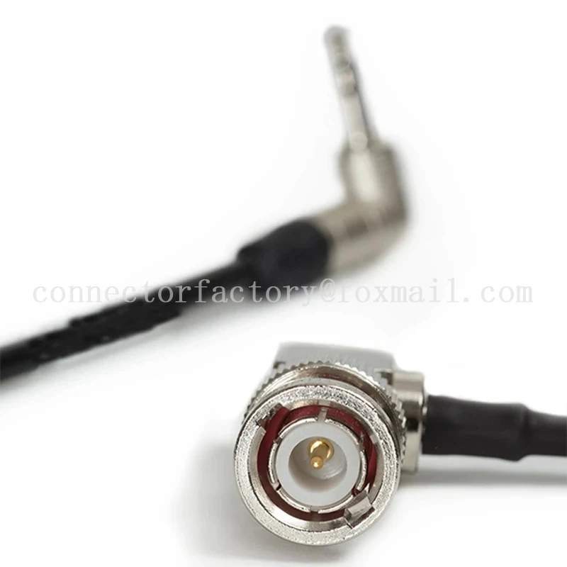 NEUTRIK 3 5 мм Mini TRS Jack TENTACLE To Elbow BNC Кабель временного кода для Canon C300/C500 Sony PDW 700/EX3/PMW 200 ARRI