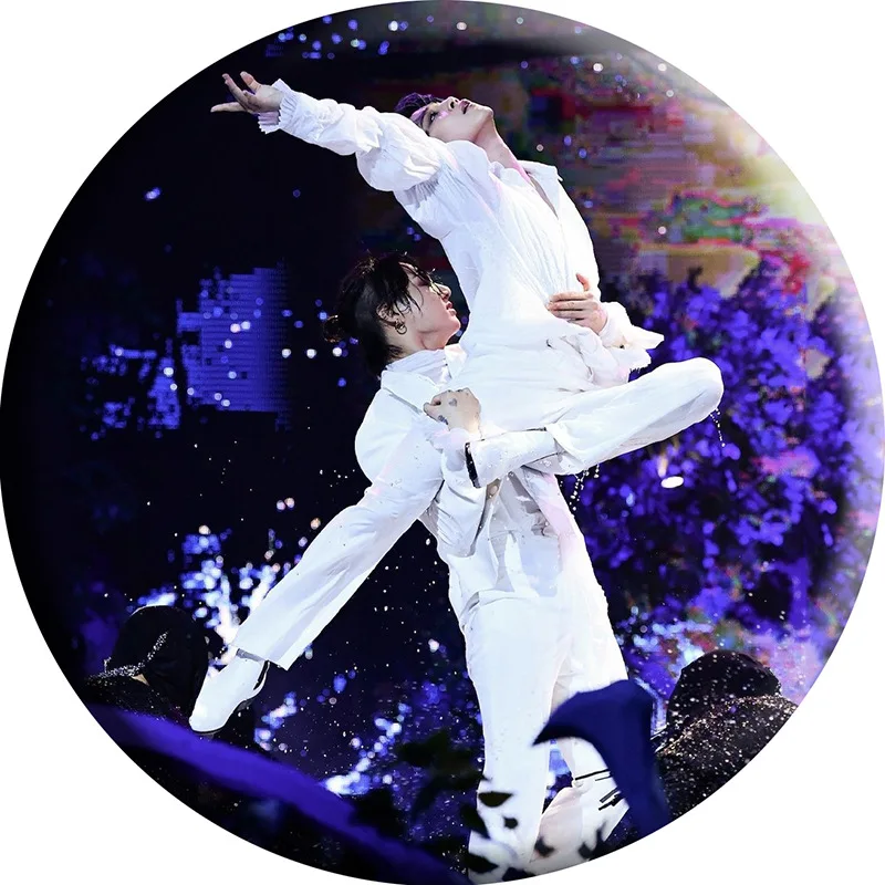 Kpop Bangtan Boys New Album MMA Brooch Pin Badges For Clothes Backpack Decoration Gifts Fans Collection JK V SUGA RM Wholesale |