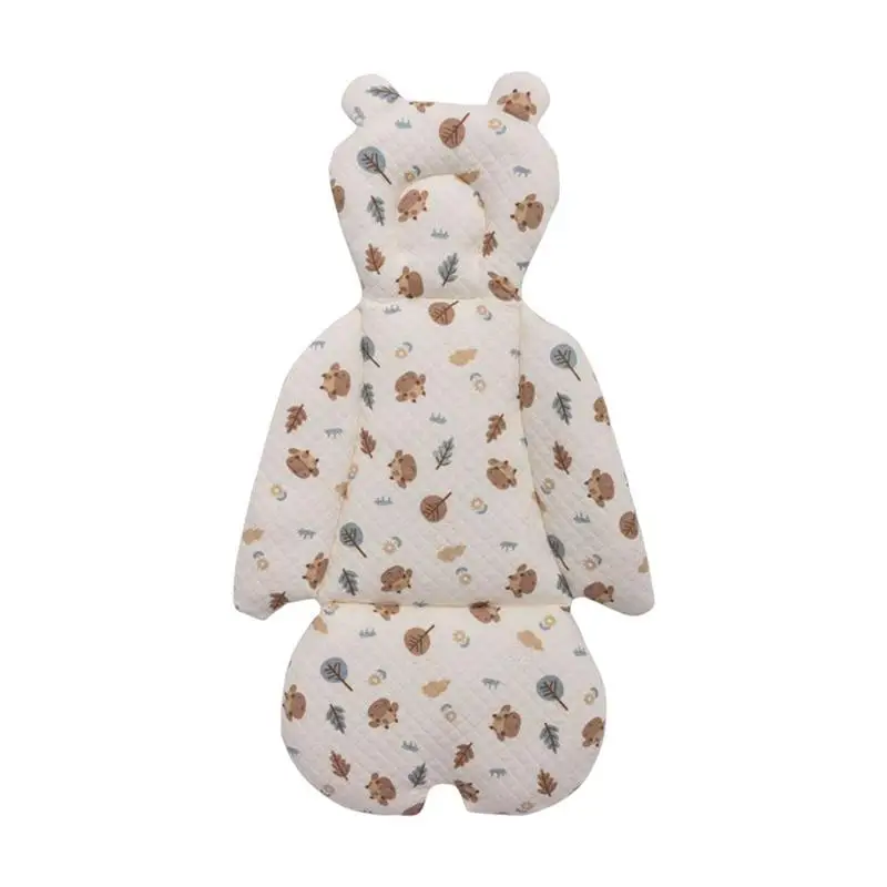 

Cute Baby Stroller Pad Thick Warm Cotton Breathable Stroller Car High Chair Seat Cushion Liner Mat Protector Stroller Accessory