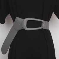 designer belts for women high quality knot soft pu leather long cummerbunds wide coat ceinture femme dress waistband cintos