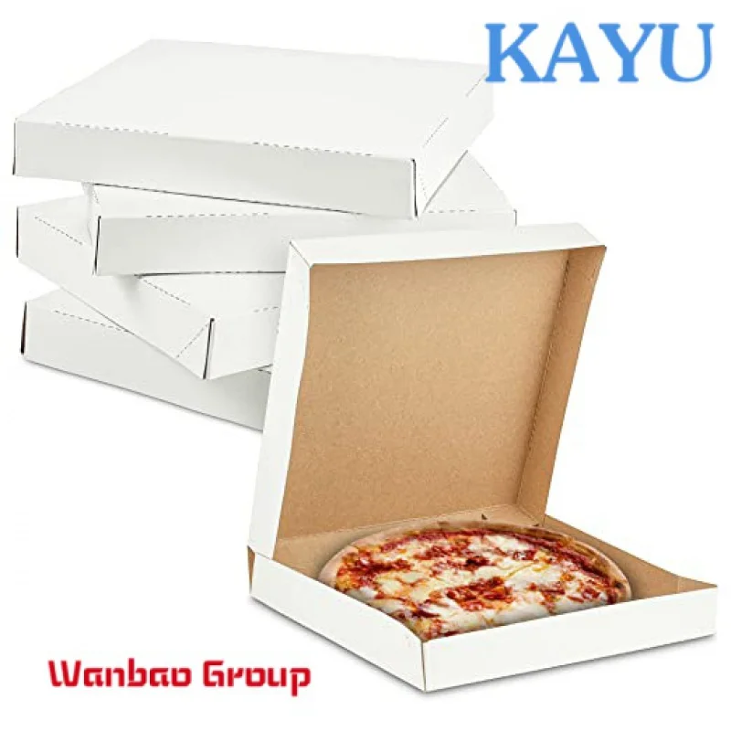Wholesale Takeaway Pizza Box Price Cheap Packaging Paper Logo Custom Pizza Boxes.