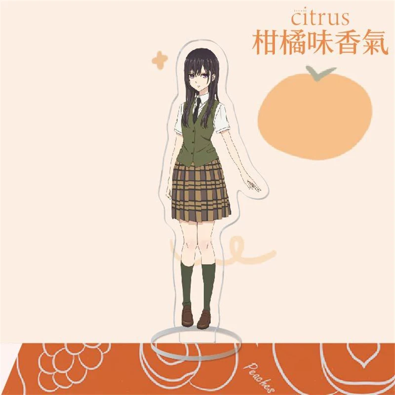 Цитрусовые Аниме фигурки кавайная Айхара юзу Мэй экшн-фигурки акриловая модель