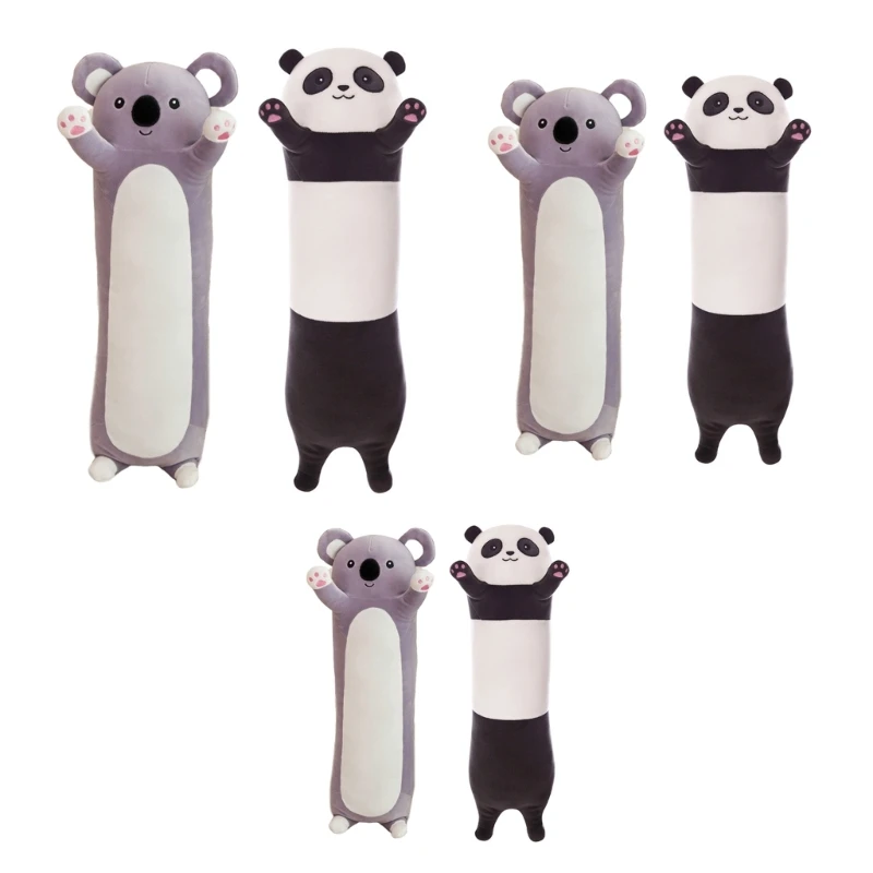 

Cute Cartoon Koala- Panda Toddler Bed Surrounding Comforting Pillow Newborn