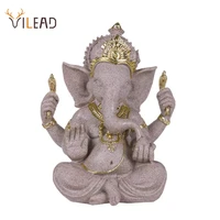 vilead ganesha statue buddha elephant hindu god sculpture figurines home decoration accessories garden bedroom interior office