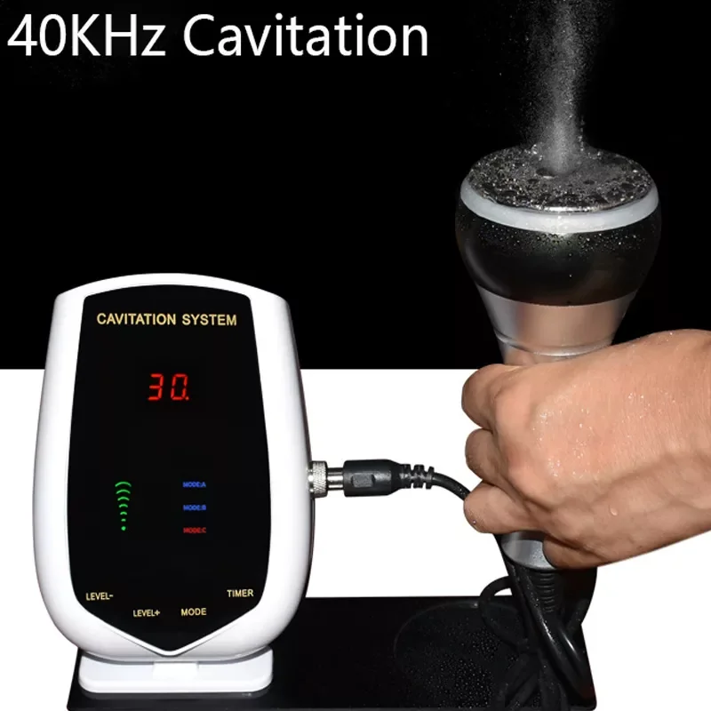 NEW 40KHz Cavitation Ultrasonic Weight Loss Beauty Machine Fat Burner Body Slimming Massager Anti-Cellulite Fat Remove