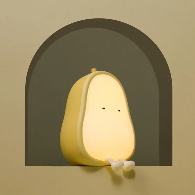 

Long-lasting Battery Life Yali Night Light Usb Charing Creative Silicone Night Light Adjustable Color Silicone Night Lamp Mini