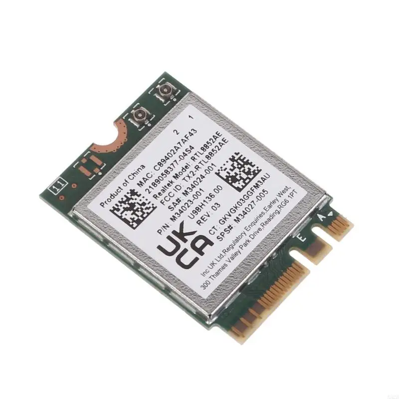 Фото A52B RTL8852AE Двойная полоса Wirless Wi-Fi Card BT-совместимый5.2 Сетевой адаптер 802.11ANGN №5