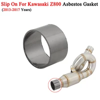 for kawasaki z800 z 800 2013 2017 years motorcycle exhaust escape muffler graphite crush gasket middle tube link pipe gasket