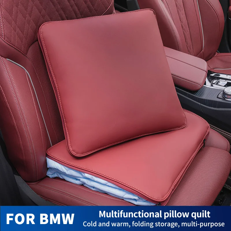 

car leather headrest lumbar cushion quilt For BMW 1/3/5/7 series X1 X2 X3 X4 X5 X6 90 E91 E92 E93 F30 F20 F10 F15 F13 M3 M5 M6