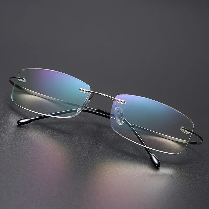 Очки для чтения без оправы мужчин и женщин аксессуар с блокировкой сисветильник