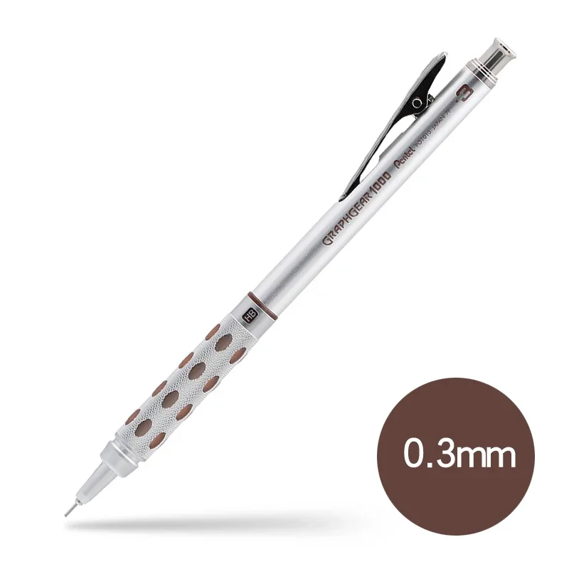 

Механический карандаш Pentel Graph Gear 1000 0.5/0.3/0.7/0.9 мм