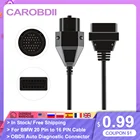 2022 OBD2 адаптер для BMW 20pin высококачественный кабель для BMW 20 pin к OBD2 16 PIN гнездовой разъем e36 e39 X5 Z3 Бесплатная доставка