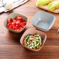 household plastic square fruit salad bowl melon seeds small snacks candy bowls and dishes fruit plate living room storage tray