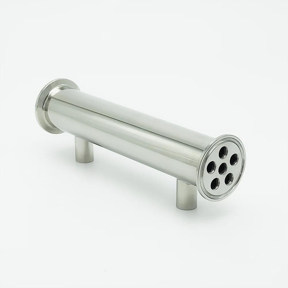 

Dephlegmator 1.5" 38mm(OD51mm)304Stainless Steel Reflux Condenser Height 200mm Inside 6 Tubes For Moonshine Distillation Column