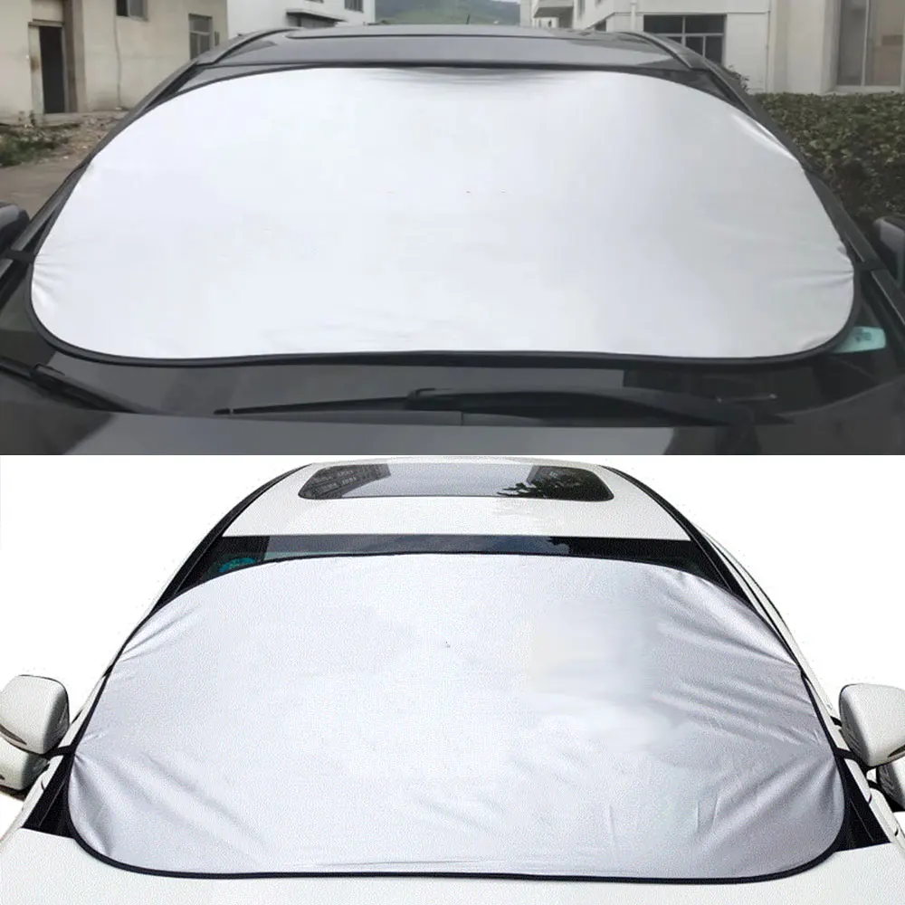 

Windshield Sunshades Foldable Car Front Window Sunshade for Most Car SUV Truck Vans Visor Blocks UV Rays & Heat Protection