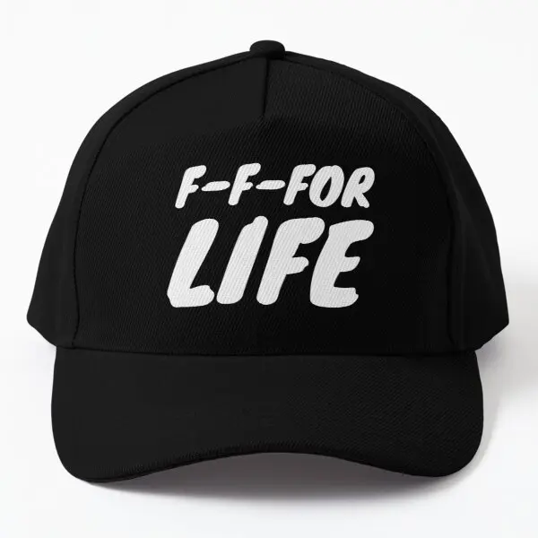 

F F For Life 1 Baseball Cap Hat Czapka Snapback Sport Hip Hop Outdoor Casquette Fish Bonnet Solid Color Boys Black Women