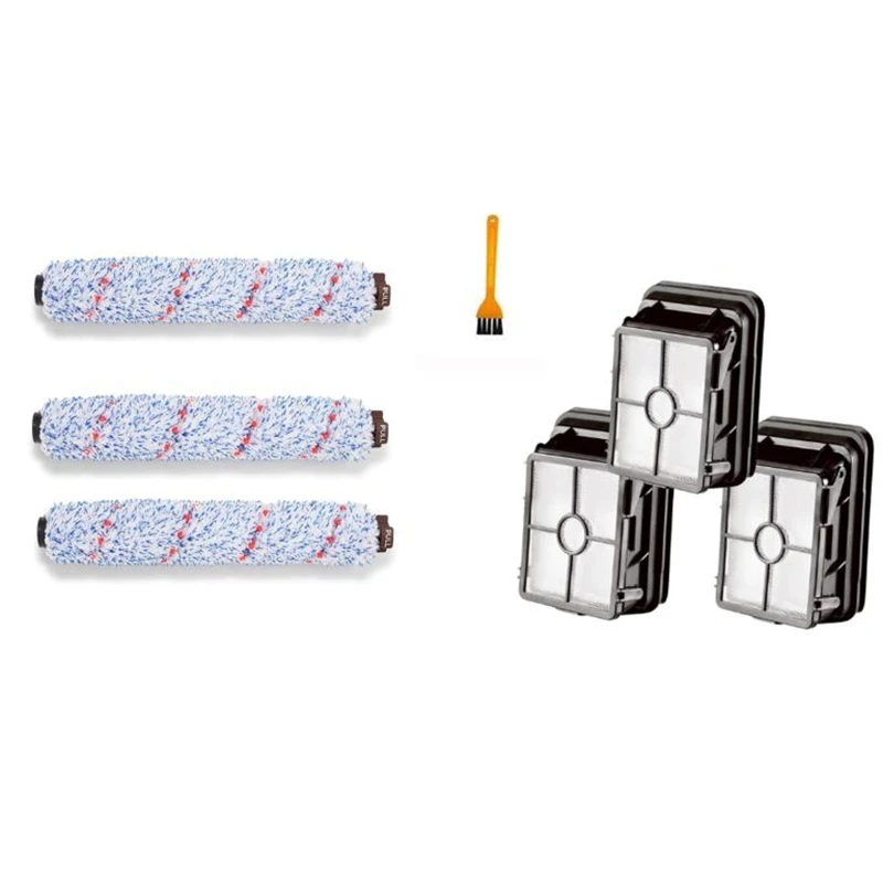 

Vacuum Accessories 7PCS Multi-Surface Brushroll Replacement Part for Bissell 1866F CrossWave Vacuum Cleaner