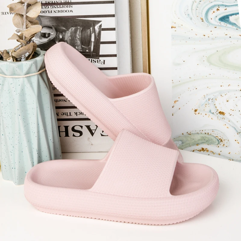 Thick Platform Slippers Women Indoor Bathroom Slipper Soft EVA Anti-slip Lovers Home Floor Slides Ladies Summer Shoes