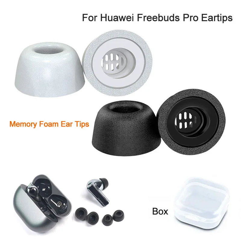 

Replacement Memory Foam Earplugs Suitable For Huawei Freebuds Pro4 In Ear Bluetooth Headset Wireless Noise Reduction Eartips