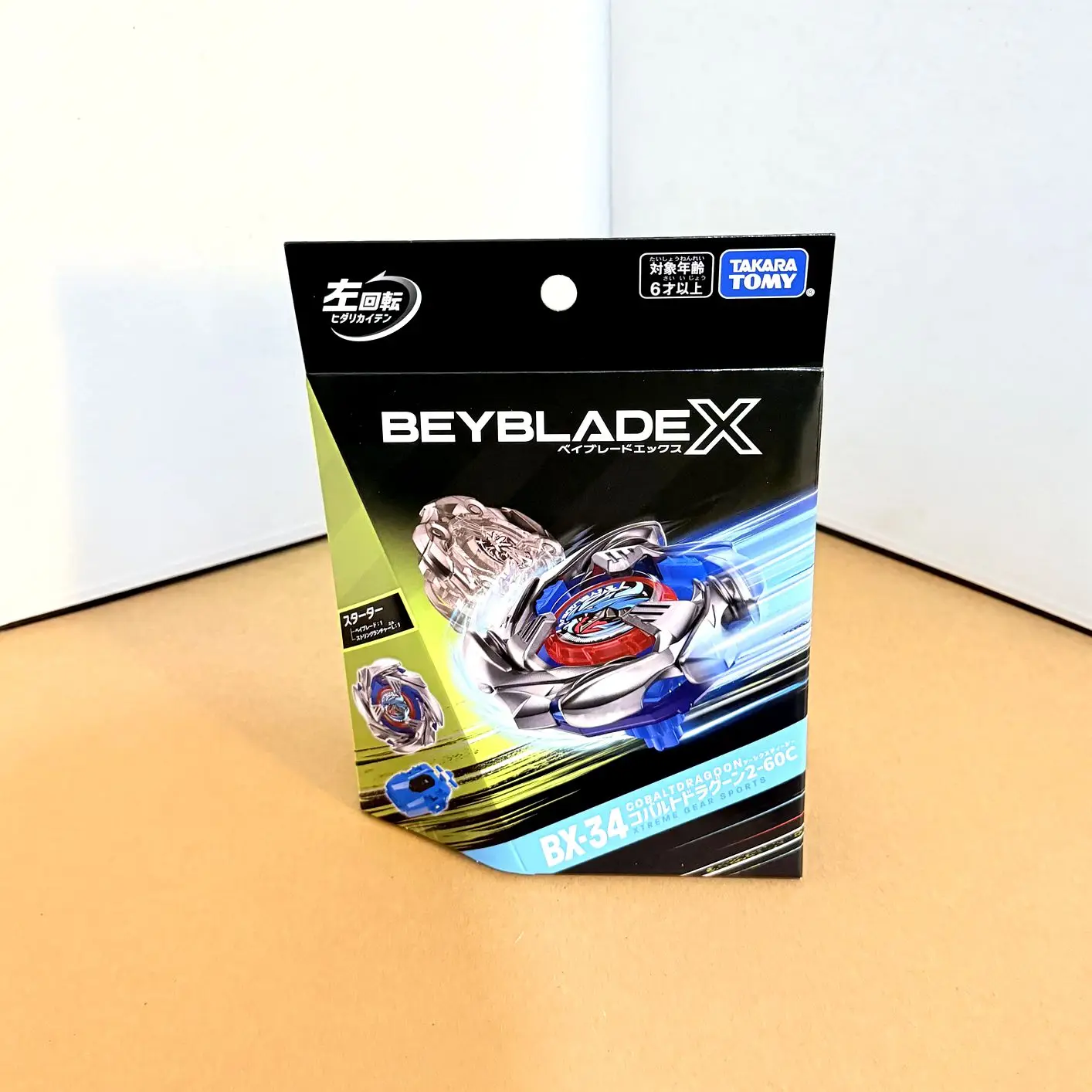 Фото ПОДЛИННЫЙ TT BEYS Beysplayer BX-34 Battle X Starter Cobalt Dragoon, новый с оригинальным упаковочным набором №1