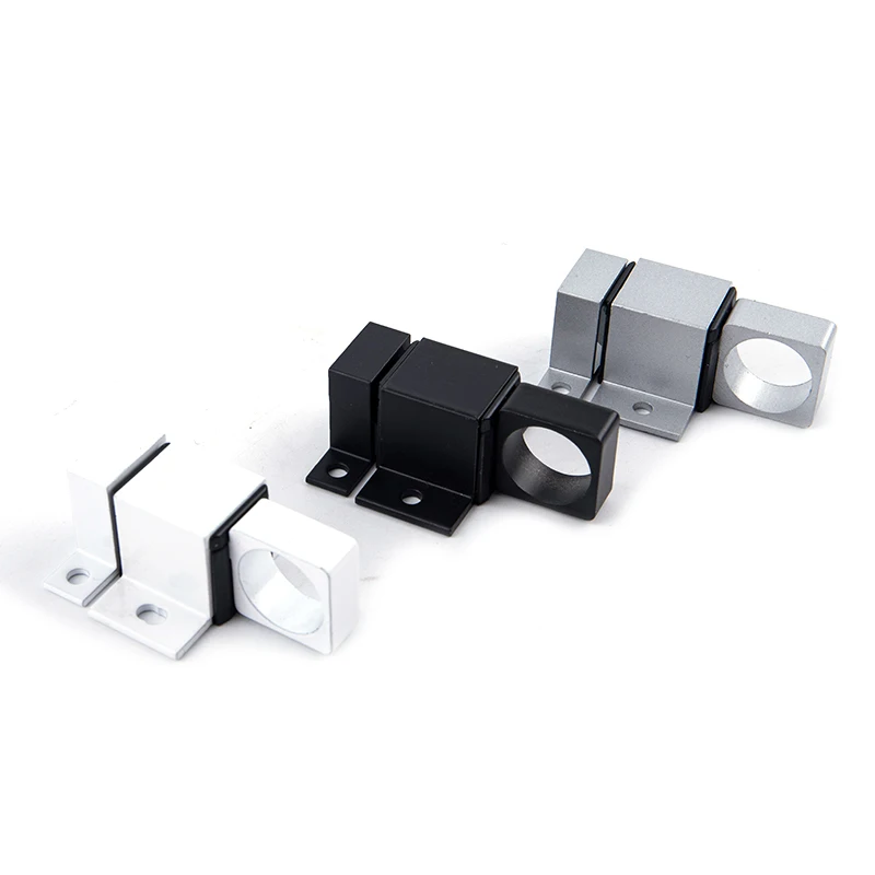 

1pc New Door Bolt Latch Aluminum Alloy Security Automatic Window Gate Spring Bounce Lock