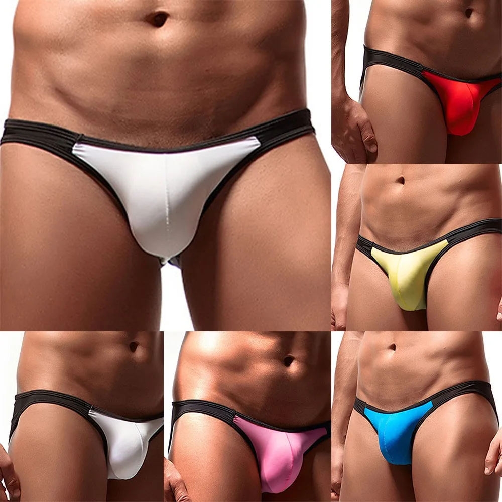 Стринги мужские с низкой посадкой пикантное нижнее белье из вискозы U-образным