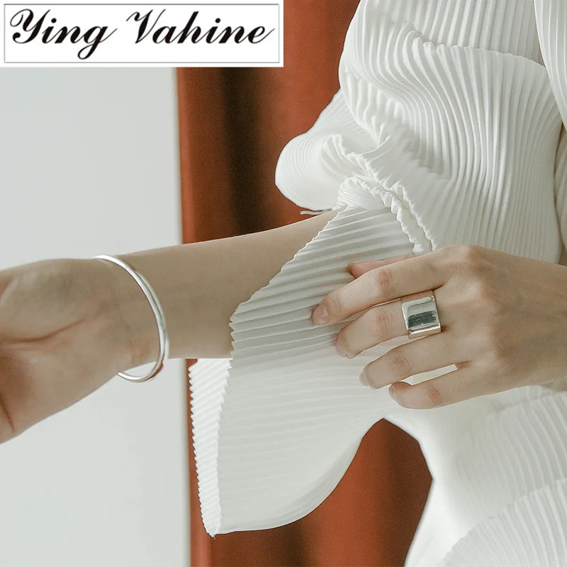 Женское кольцо из серебра 925 пробы в японском и корейском стиле