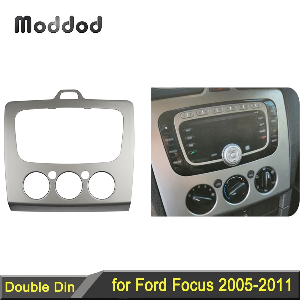 Двойная Din радиоприемник для Ford Focus MK2 2005-2011 стереоплеер панель GPS DVD установка