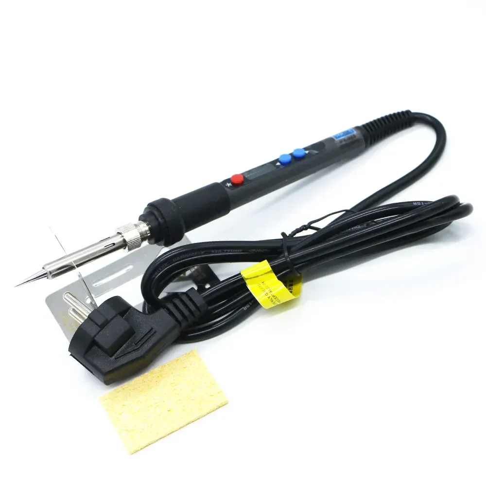 

Новый портативный электрический паяльник с быстрым нагревом, 220 В, 90 Вт, цифровой светодиодный регулируемый электрический паяльник с ЖК-дисплеем