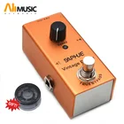 Электрическая гитара SAPHUE, винтажная фазовая педаль, ручка скорости, педаль с эффектами, мини-тип, постоянный ток 9 В, истинное отключение