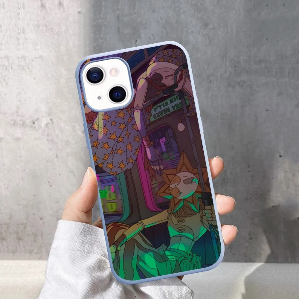 Horror Game M-Moondrop Phone Case For IPhone 14 11 12 13 Mini Pro Xs Max 8 7 6 6S Plus X XR Solid Candy Color