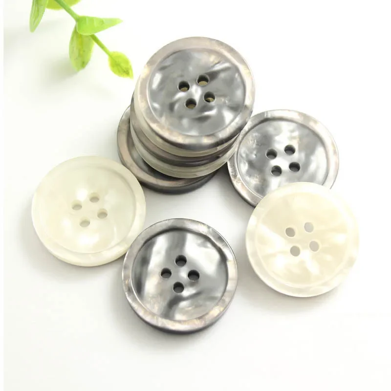 10 шт. 15-28 мм пуговицы из смолы для одежды свитера декор костюма 4 отверстия