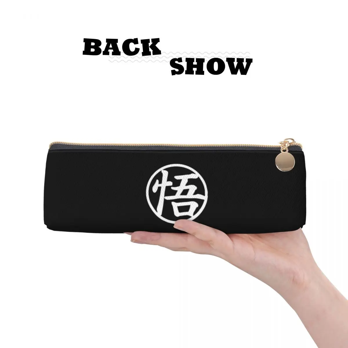 Модный пенал с символом аниме крутая мода пеналы для школы детский треугольный