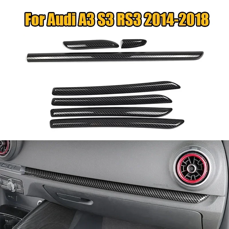 Внутренние молдинги LHD центральная консоль отделочные полосы для приборной