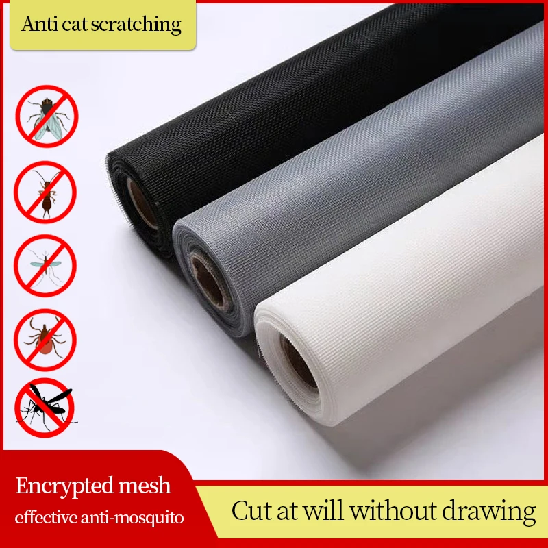 

Москитная сетка для экрана с защитой от насекомых, Самоустанавливающаяся сетка для экрана, невидимый светопередающий экран, сетка, зашифрованная сетка