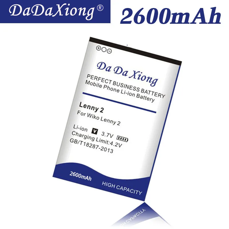 

DaDaXiong Original 2600mAh For Wiko LENNY 2 Cell Phone Battery
