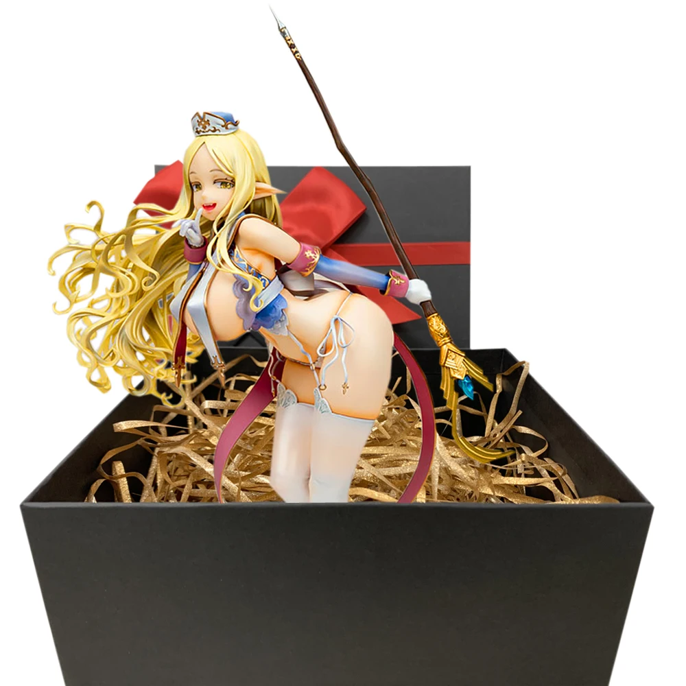 

Hentai Figure Sexy Anime Girl Figurine Fouth Villager Elf Priscilla Collection Cast off Girl Character Model Gift Toy.