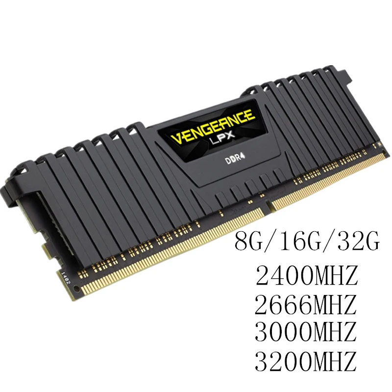 Corsair Vengeance LPX оперативная Память DDR4 8/16/32 ГБ 3200/3600 МГц DIMM память для настольного