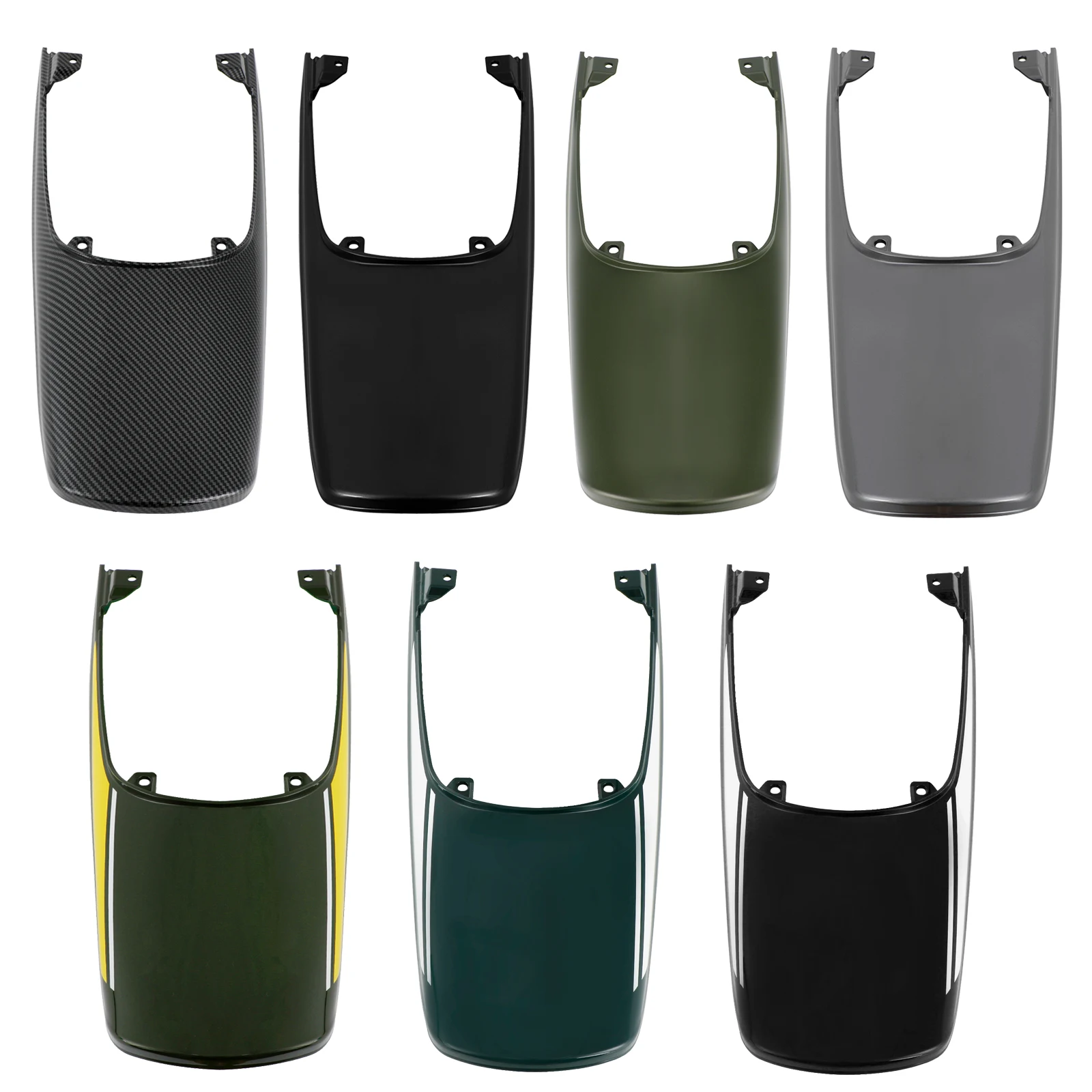 

Обтекатель заднего хомута Topteng + Кронштейн номерного знака подходит для Kawasaki Z900RS 2018-2022 аксессуары для мотоциклов