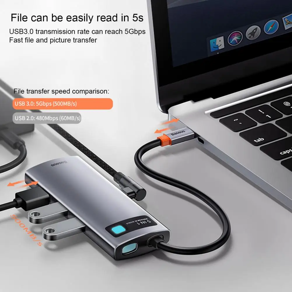 

Многофункциональная портативная док-станция типа C для передачи данных