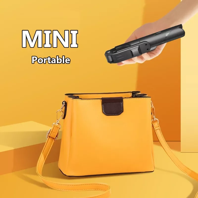 

2021 NEW Wireless Bluetooth Selfie Tripod Foldable Monopods For Smartphones Selfie Stick Wholesale Hot