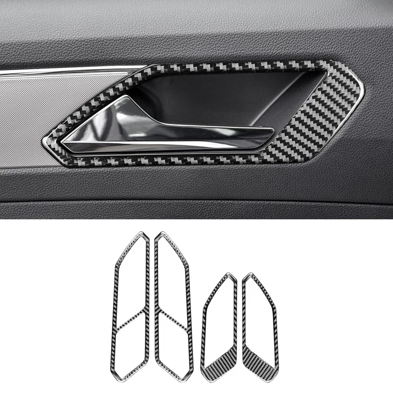 

Крышка каркаса внутренней дверной ручки из углеродного волокна для Tiguan L 2017-2021