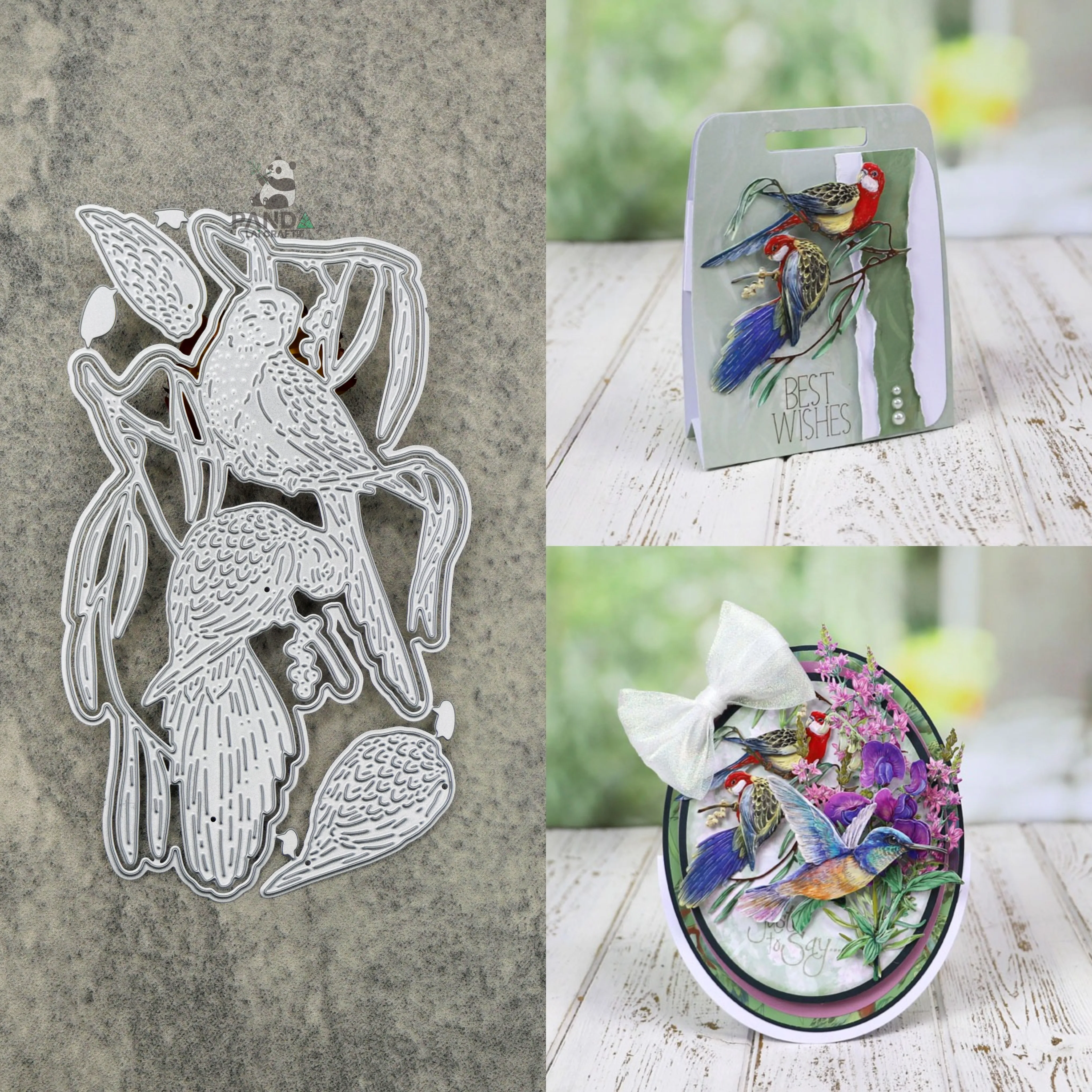 Набор металлических вырубных штампов PANDALAI East Rosala сделай сам декоративное