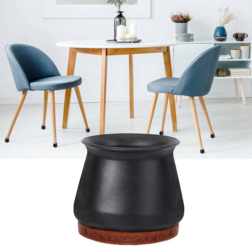 

Highly Stretchable Silicone Chair Leg Covers Protects Hard Floors Fits Various Sizes of Furniture Legs and Ensures Longevity