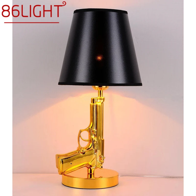 

86LIGHT Nordic Table Lamp Modern Vintage Creative Design LED Resin Desk Light Fashion Decor for Living Room Bedroom Bedside