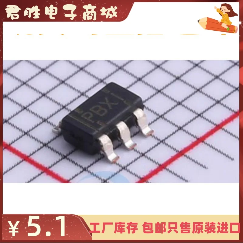 

10pcs 100% orginal new TPS3125L30DBVR TPS3125L30DBVT Silkscreen PBXI SOT23-5