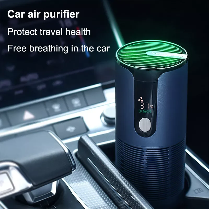 

Mini Air Purifier for Home Deodorizer Negative Ion USB Rechargeable Formaldehyde Smoke Odor Remover Portable Car Air Purifier