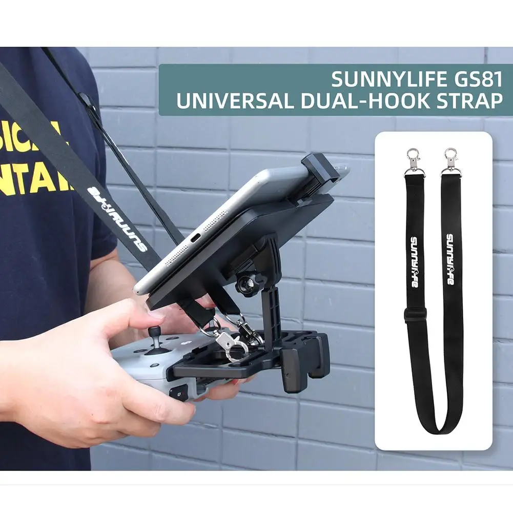 

Double Buckle Lanyard Remote Controller Neck Strap Bracket Multipurpose Hanging Neck Belt Buckle Compatible For Gs81