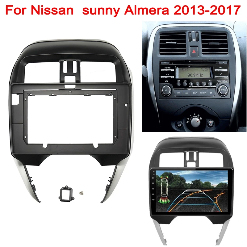 

Автомобильная рама для Nissan Sunny Almera 10,1-2013, 2018 дюйма, 2 Din