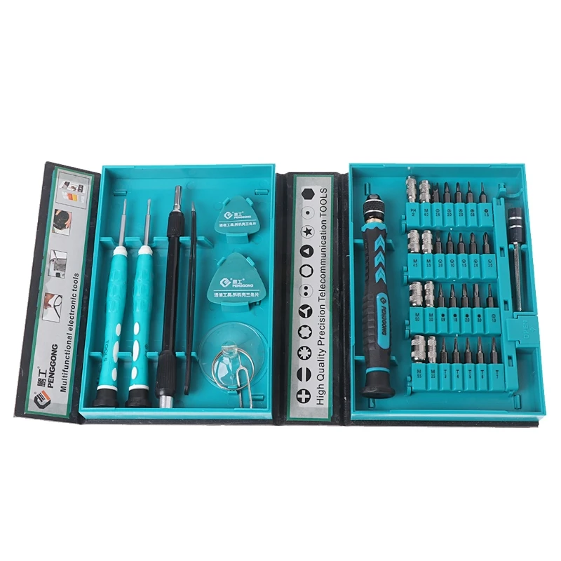 

38-In-1 Precision Screwdriver Set Hex Torx Bit Kit Repairing Tools